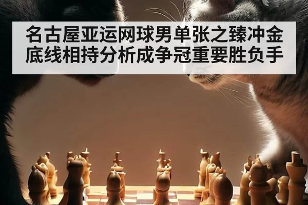 名古屋亚运网球男单张之臻冲金底线相持分析成争冠重要胜负手